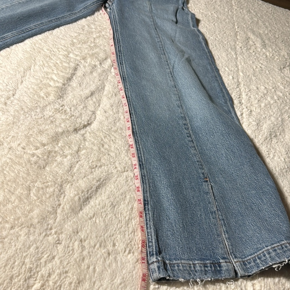 NWT Hudson Size 26 Women's James High Rise Wide Leg Jeans: Caribbean Breeze - Picture 14 of 16